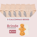 Calcinha Absorvente ABIS Proteção 24h + Brinde!