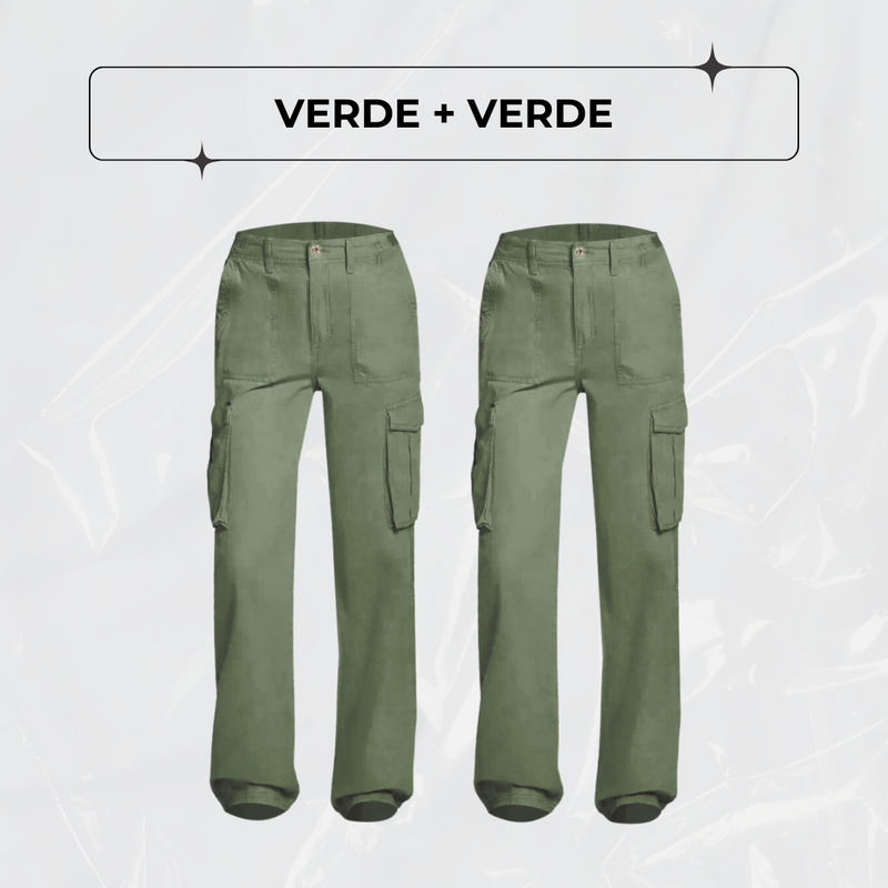 Calça Cargo Ajustável FlexCargo - PAGUE 1 LEVE 2 + BRINDE!