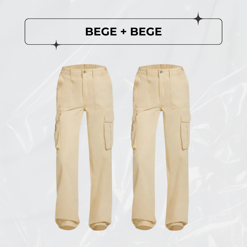 Calça Cargo Ajustável FlexCargo - PAGUE 1 LEVE 2 + BRINDE!