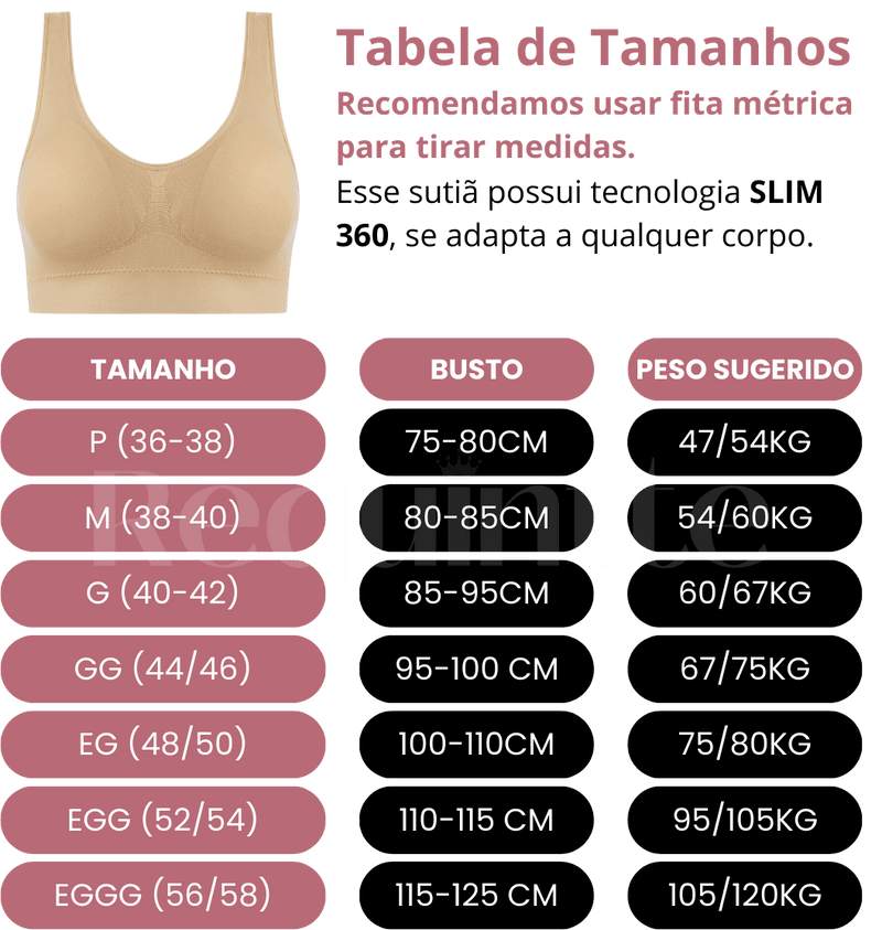 Sutiã Premium Confort+ (OFERTA)