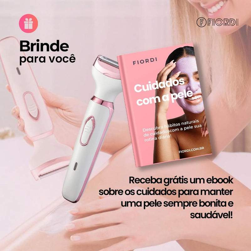 Depilador Elétrico 4 em 1 - DermaFlex® [Edição Limitada]