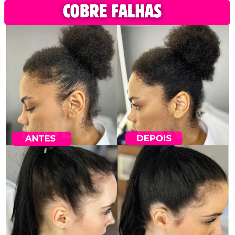 Hair Shadow Powder - Cubra Falhas e Raizes Crescidas + Pincel de retoque rápido